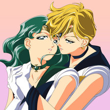 Схема вышивки «Харука&Мичиру1»