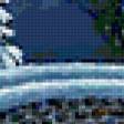 Предпросмотр схемы вышивки «Зимний пейзаж» (№319878)