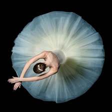 Схема вышивки «Балерина»