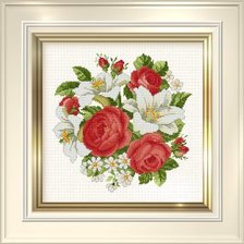 Схема вышивки «букет»