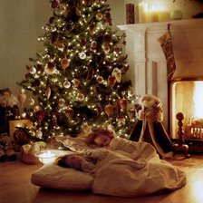 Схема вышивки «Рождество»