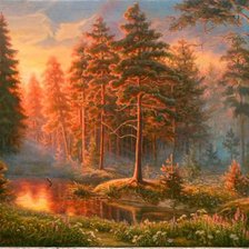 Схема вышивки «картина»