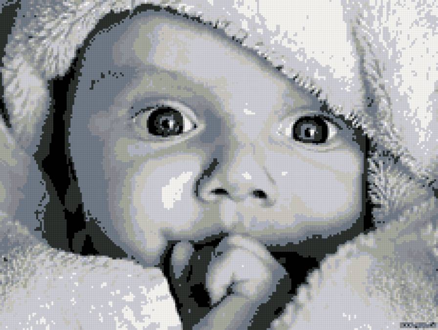 малыш в полотенце - предпросмотр