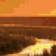 Предпросмотр схемы вышивки «Закат в горах» (№320161)