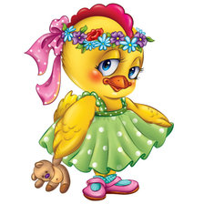 Схема вышивки «детская»