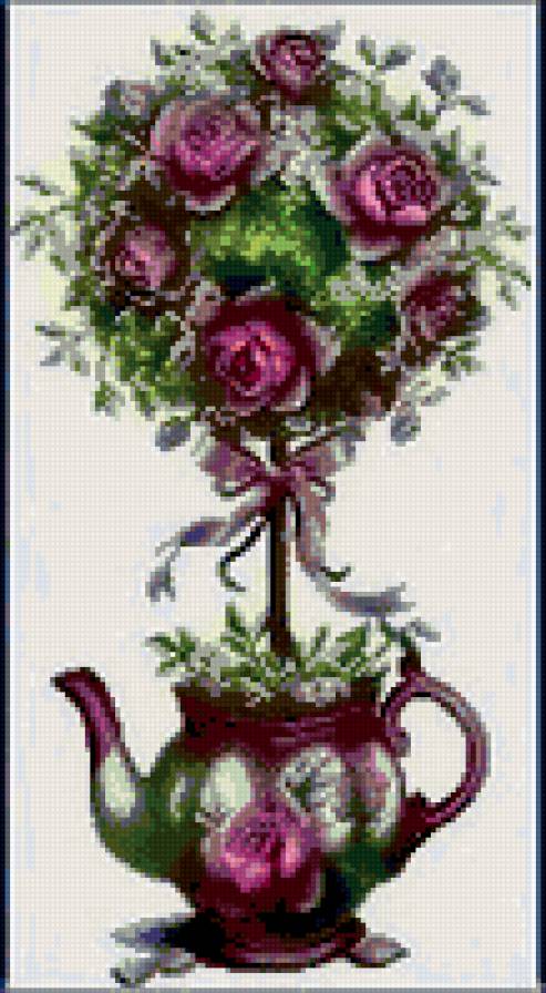 Панелька на кухню 2 - цветы, красота, кухня - предпросмотр