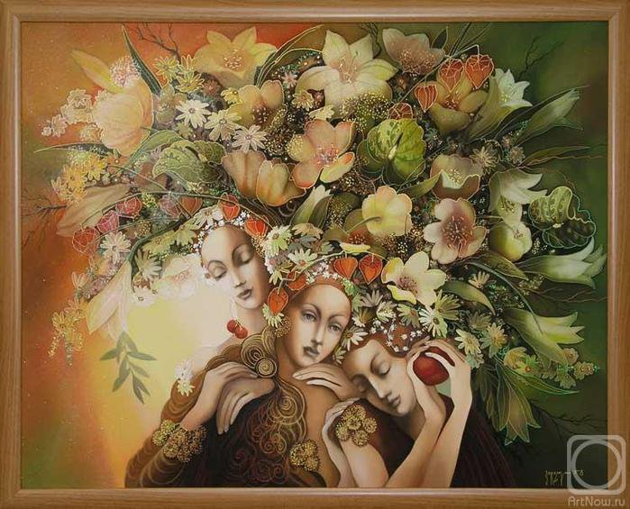 Девичьи грёзы - красота, девушки - оригинал