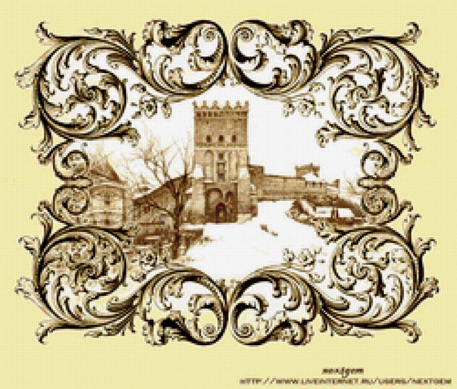 Крепость 3 - красота, винтаж - предпросмотр