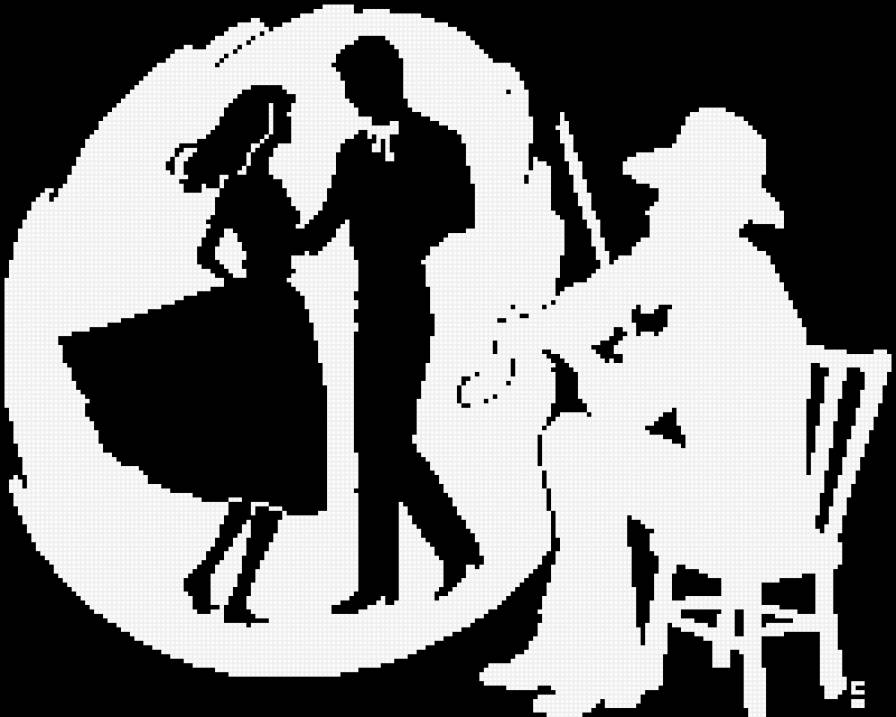 Танцующая пара - предпросмотр