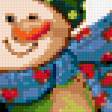 Предпросмотр схемы вышивки «веселые снеговики» (№320433)