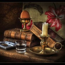 Свеча горела на столе, Свеча горела