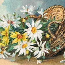 Схема вышивки «цветы»