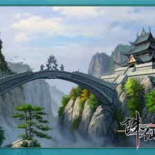 Схема вышивки «мост»