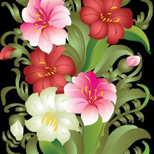 Схема вышивки «букет»