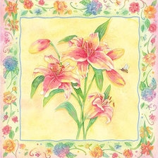 Схема вышивки «Букет»