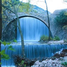 Схема вышивки «водопад»