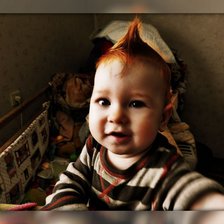 Схема вышивки «ирокез»