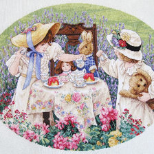 Схема вышивки «дев»