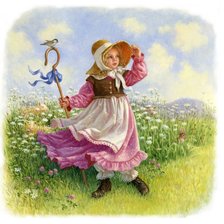 Схема вышивки «пастушка»