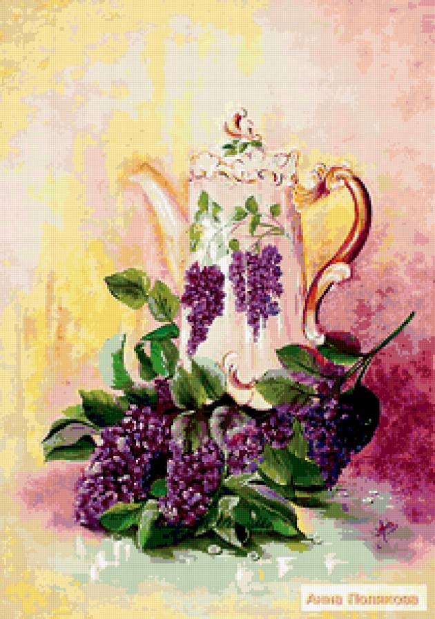 ветка сирени - красота, цветы, кухня - предпросмотр