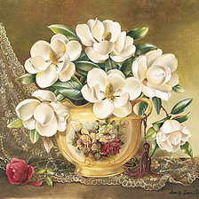 Схема вышивки «Цветочное настроение»