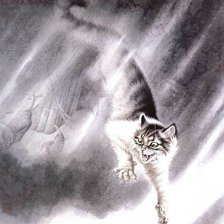 Схема вышивки «охота»