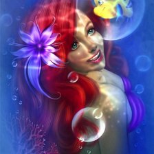 Схема вышивки «миля русалочка»