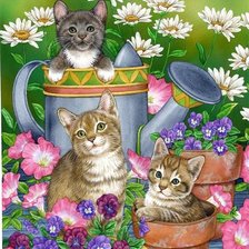 Схема вышивки «на даче»