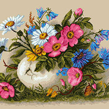 Схема вышивки «Букет»