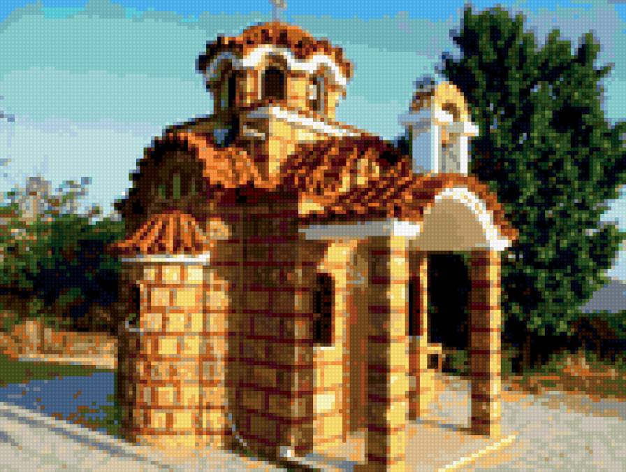 КИПРСКАЯ ЧАСОВНЯ - часовня, архитектура, храмы, кипр - предпросмотр