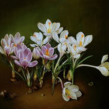 весенние цветы