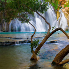 Схема вышивки «Водопад»