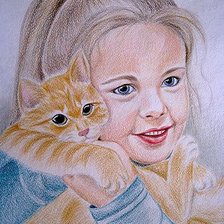 Схема вышивки «Муси мой рыжик»