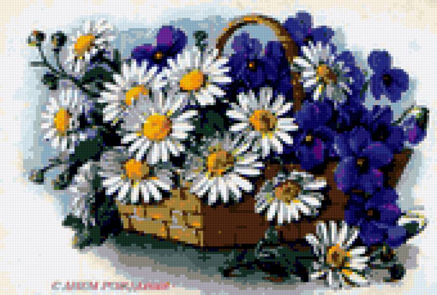 ромашки - предпросмотр