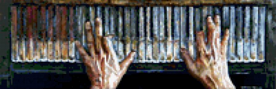 Игра на пианино - пианино, игра, клавиши, руки - предпросмотр