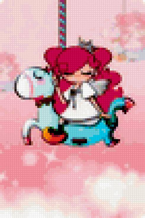 Принцесса - лошадь, розовый, принцесса - предпросмотр