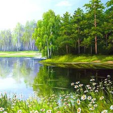 Схема вышивки «Лето»