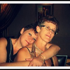 Схема вышивки «я и сестра»