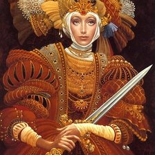 Схема вышивки «Изольда»