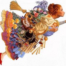 Схема вышивки «В поисках своей судьбы»