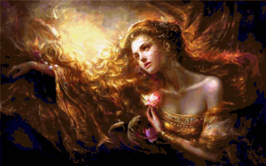 Огонь любви - девушки, красота - предпросмотр