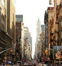 Схема вышивки «Улица»