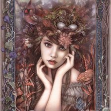 Схема вышивки «Весталка»