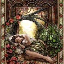 Схема вышивки «полуденный сон»