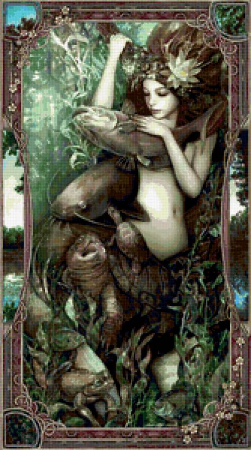 русалочка - фэнтази. красота девушки - предпросмотр