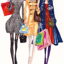 Схема вышивки «Мисс Анорексия 5»