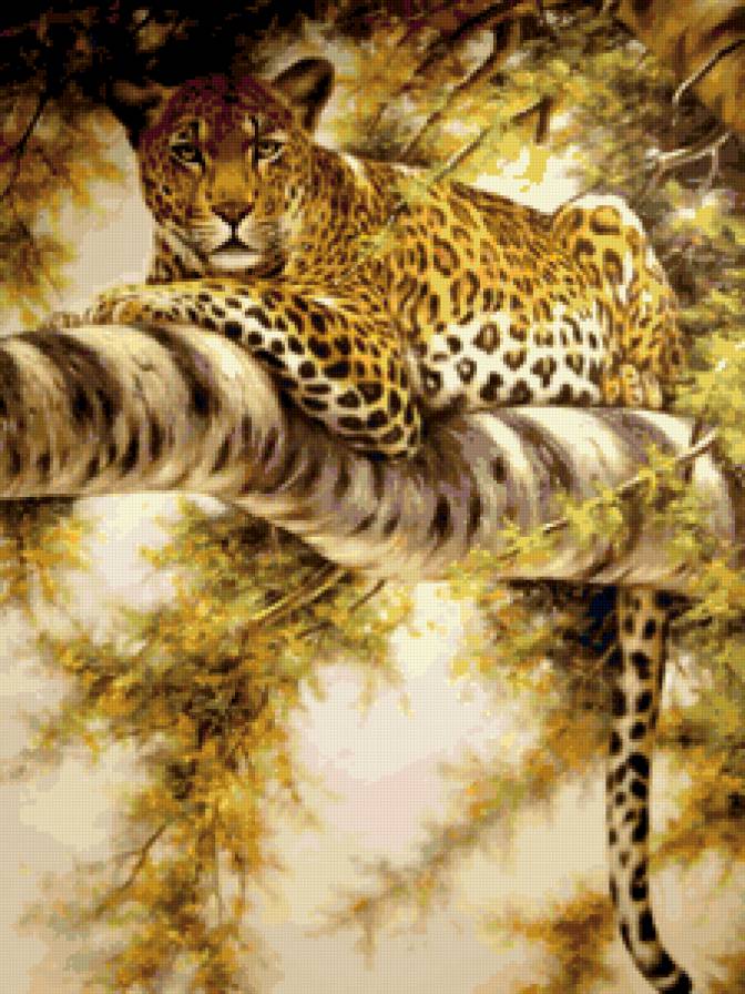 "Дикие кошки" 1 - животные, дикие кошки, картины - предпросмотр