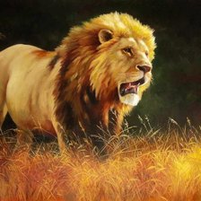 Схема вышивки «"Дикие кошки" 4»