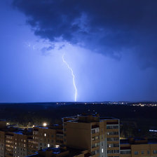 Схема вышивки «гроза»