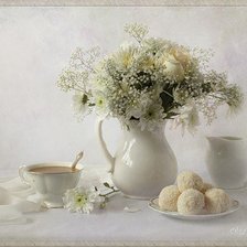 Схема вышивки «цветы»